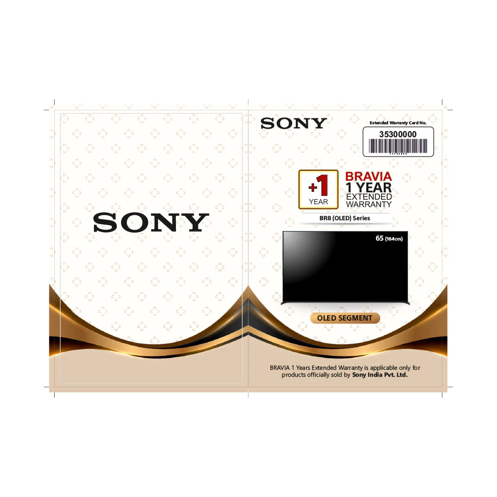 SONY BRAVIA +1Yr LCD EW 164cm(65)-OLED