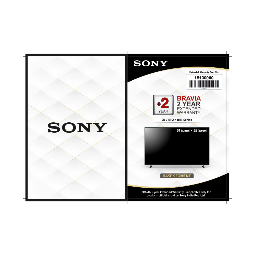 SONY BRAVIA +2Yr LCDEW 128cm(51)-139cm(55)(2K/BR2/BR3)