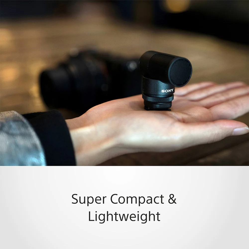 Sony ECM-G1 Shotgun Microphone, Super-Cardioid, Compact with High-Quality Sound - Image 5
