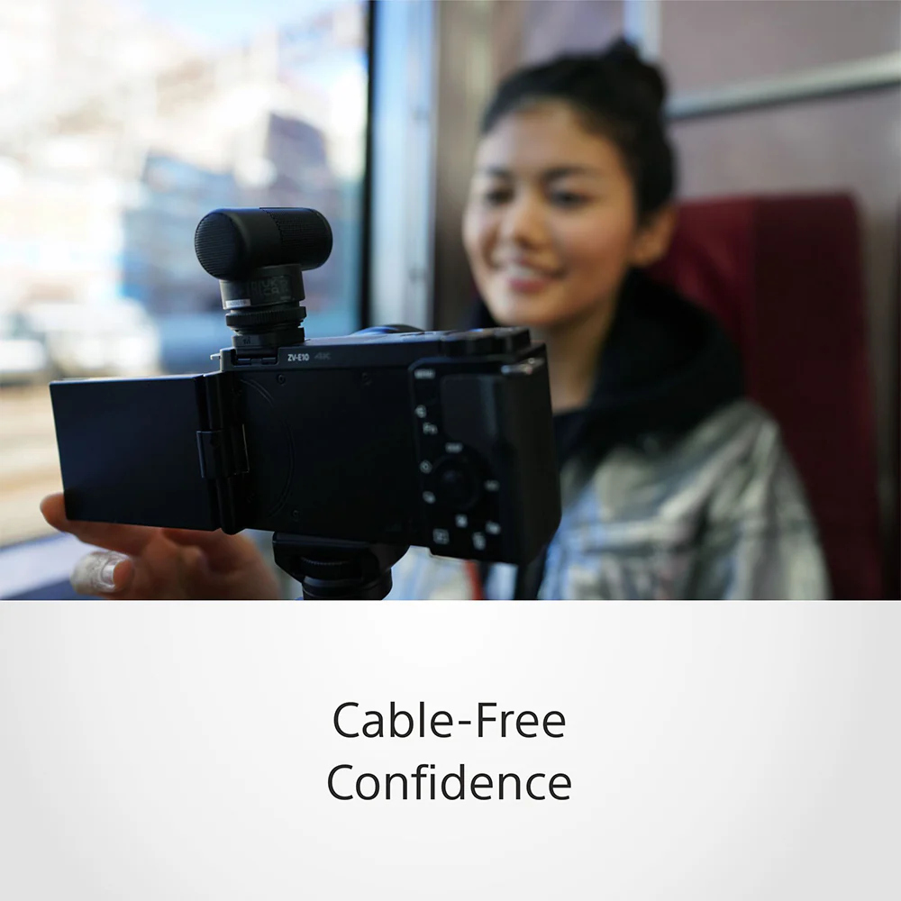 Sony ECM-G1 Shotgun Microphone, Super-Cardioid, Compact with High-Quality Sound - Image 7