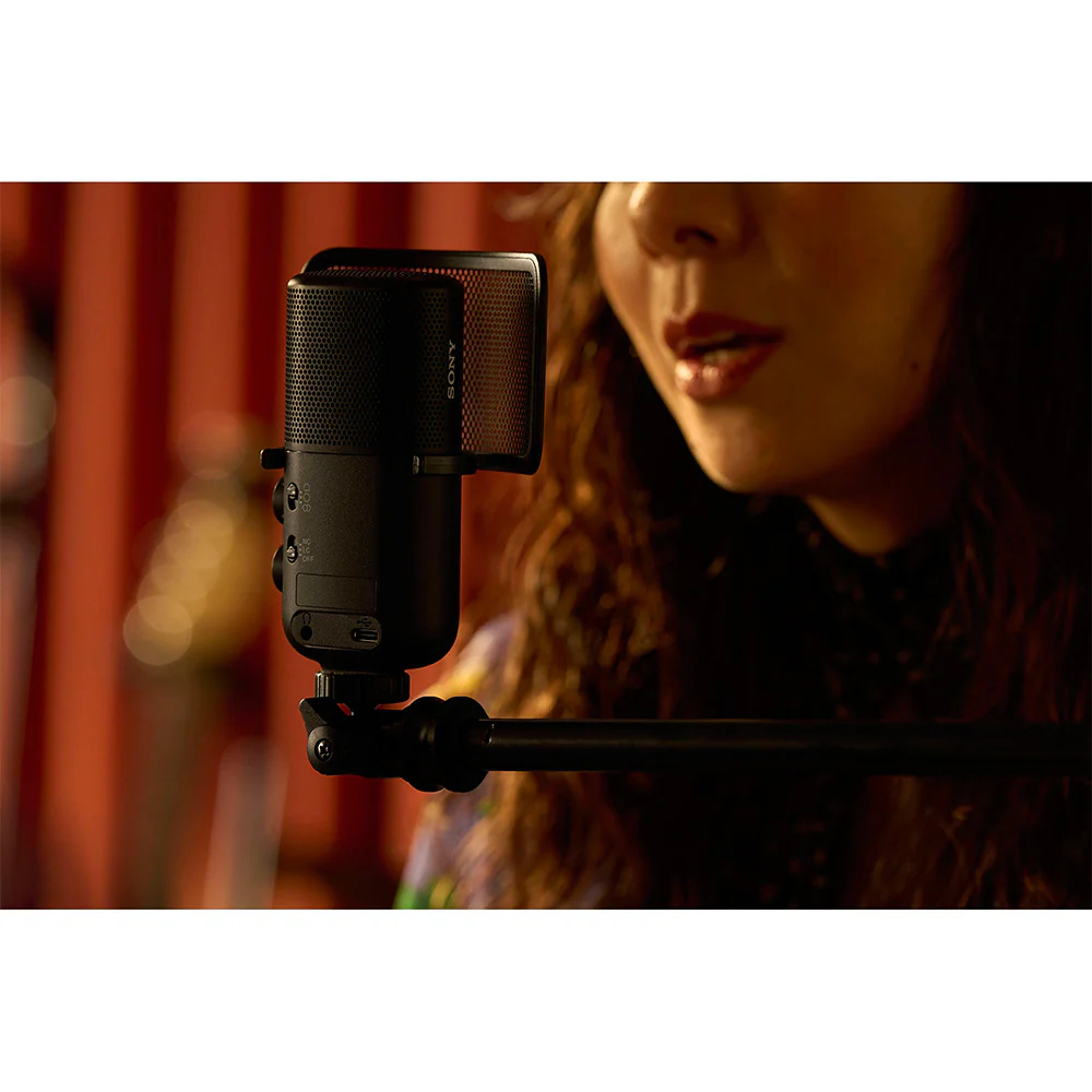 Sony ECM-S1 Wireless Streaming Microphone for Podcast | Singing | Livestreaming | Gaming - Black - Image 8
