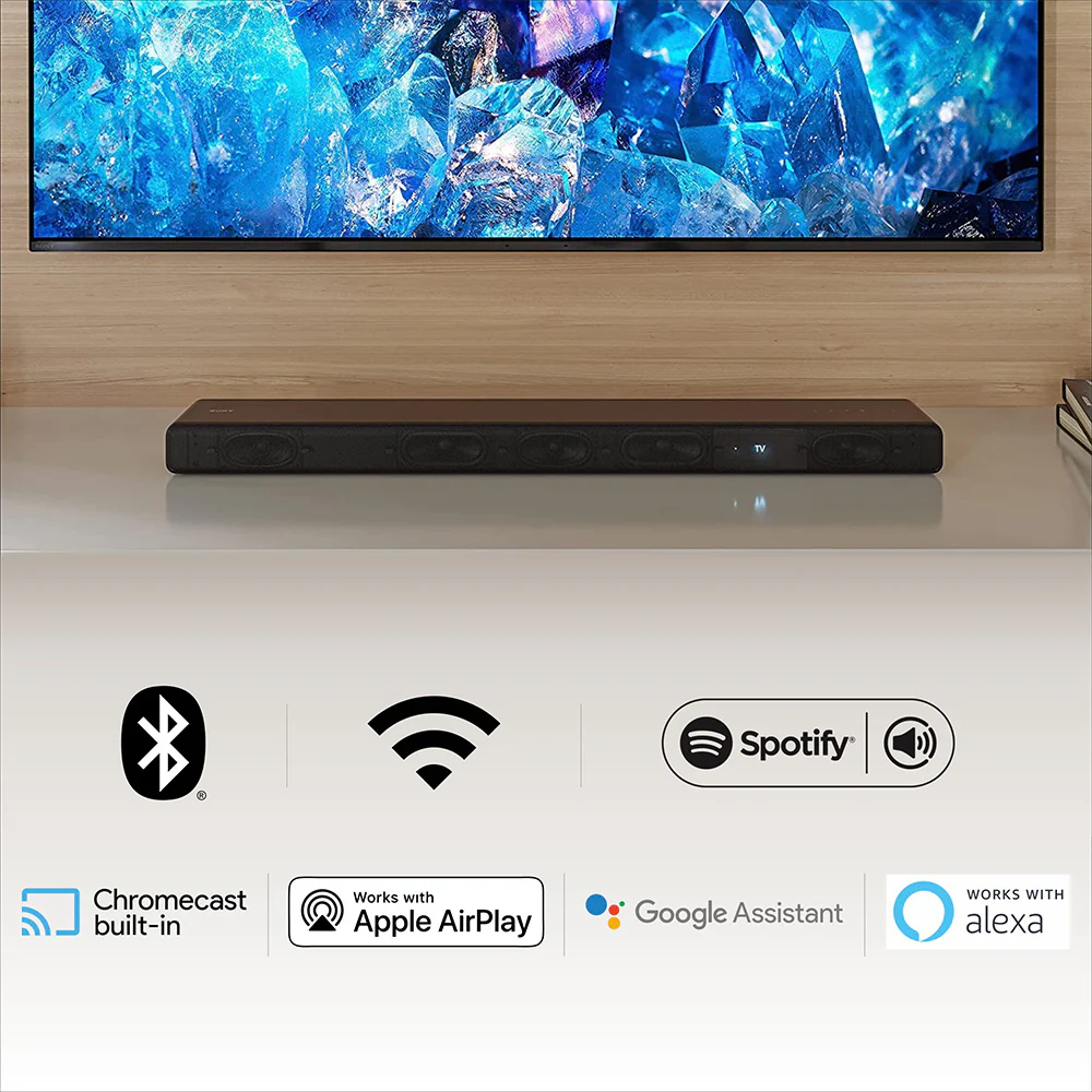 Sony HT-A3000 5.1ch 360 Spatial Sound Mapping SoundbarHome theatre system with Dolby Atmos and wireless Subwoofer SA-SW3 & Rear Speaker SA-RS3S (550W,Bluetooth,360 RA,HDMI eArc & Optical Connectivity) - Image 7