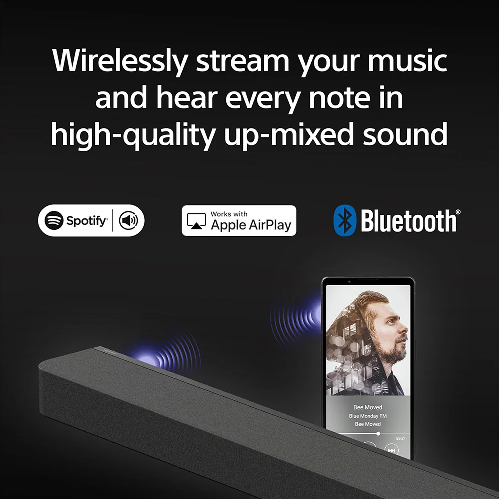 Sony BRAVIA Theatre Bar 7, Single Soundbar, 9 Speaker Units, Surround Sound by Dolby Atmos, 360 Spatial Sound Mapping, Voice Zoom 3 for Sony Smart TV, Bluetooth - Image 10