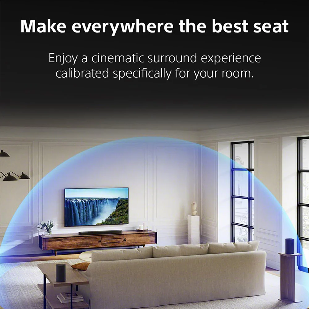 Sony BRAVIA Theatre Bar 7, Single Soundbar, 9 Speaker Units, Surround Sound by Dolby Atmos, 360 Spatial Sound Mapping, Voice Zoom 3 for Sony Smart TV, Bluetooth - Image 5