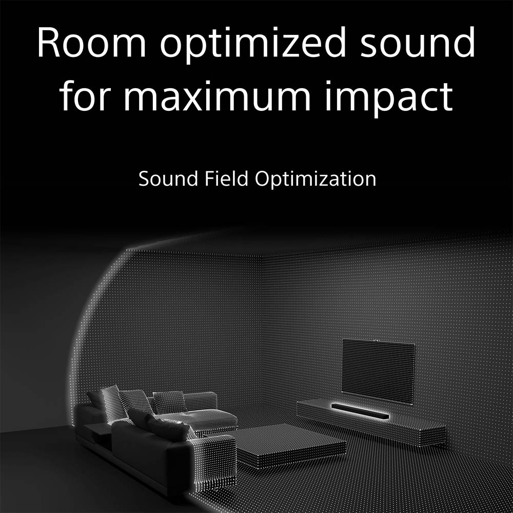 Sony Bravia Theatre Bar 9(HT-A9000) with 360 spatial sound mapping,IMAX,Dolby Atmos/DTSx Premium Soundbar Home Theatre System with subwoofer SW3(Hi Res,360 RA,Voice Zoom3,8K/4K HDR,HDMI eArc,BT),Black - Image 5