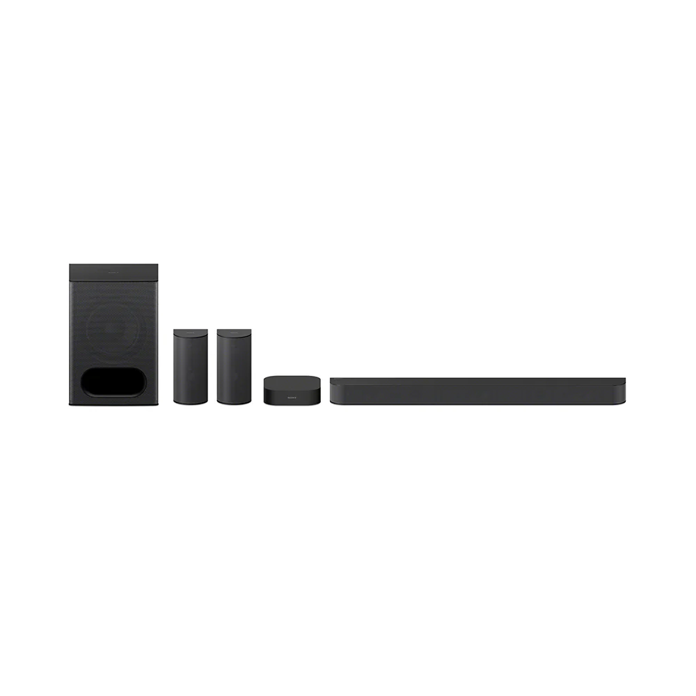 Sony Bravia Theatre System 6(HT-S60) Real 5.1ch 1000W,Dolby Atmos/DTS:X Soundbar Home Theatre with Powerful subwoofer & Wireless Rear Speakers,Voice Zoom3,BCA App, Bluetooth,HDMI eARC - Image 2