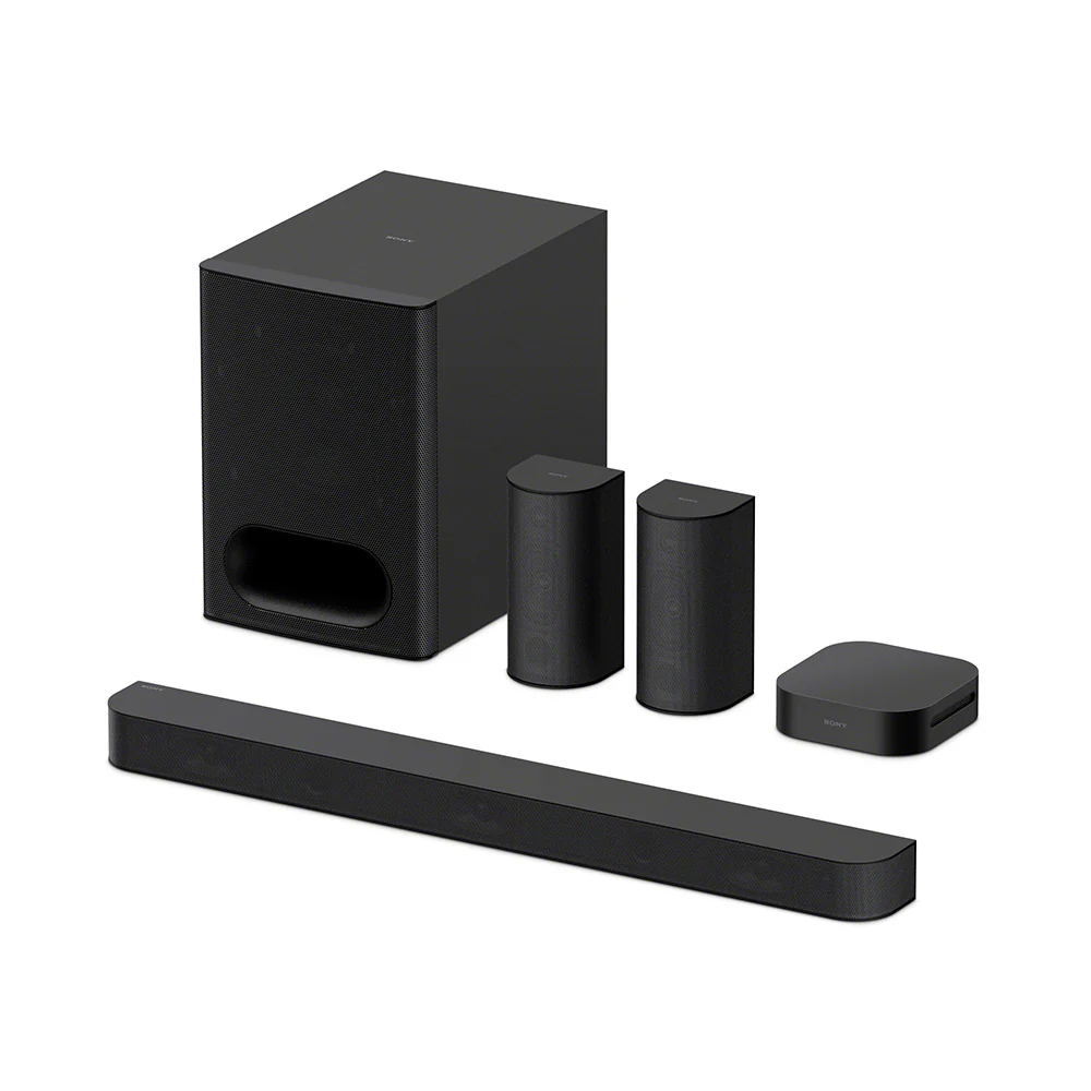 Sony Bravia Theatre System 6(HT-S60) Real 5.1ch 1000W,Dolby Atmos/DTS:X Soundbar Home Theatre with Powerful subwoofer & Wireless Rear Speakers,Voice Zoom3,BCA App, Bluetooth,HDMI eARC - Image 3