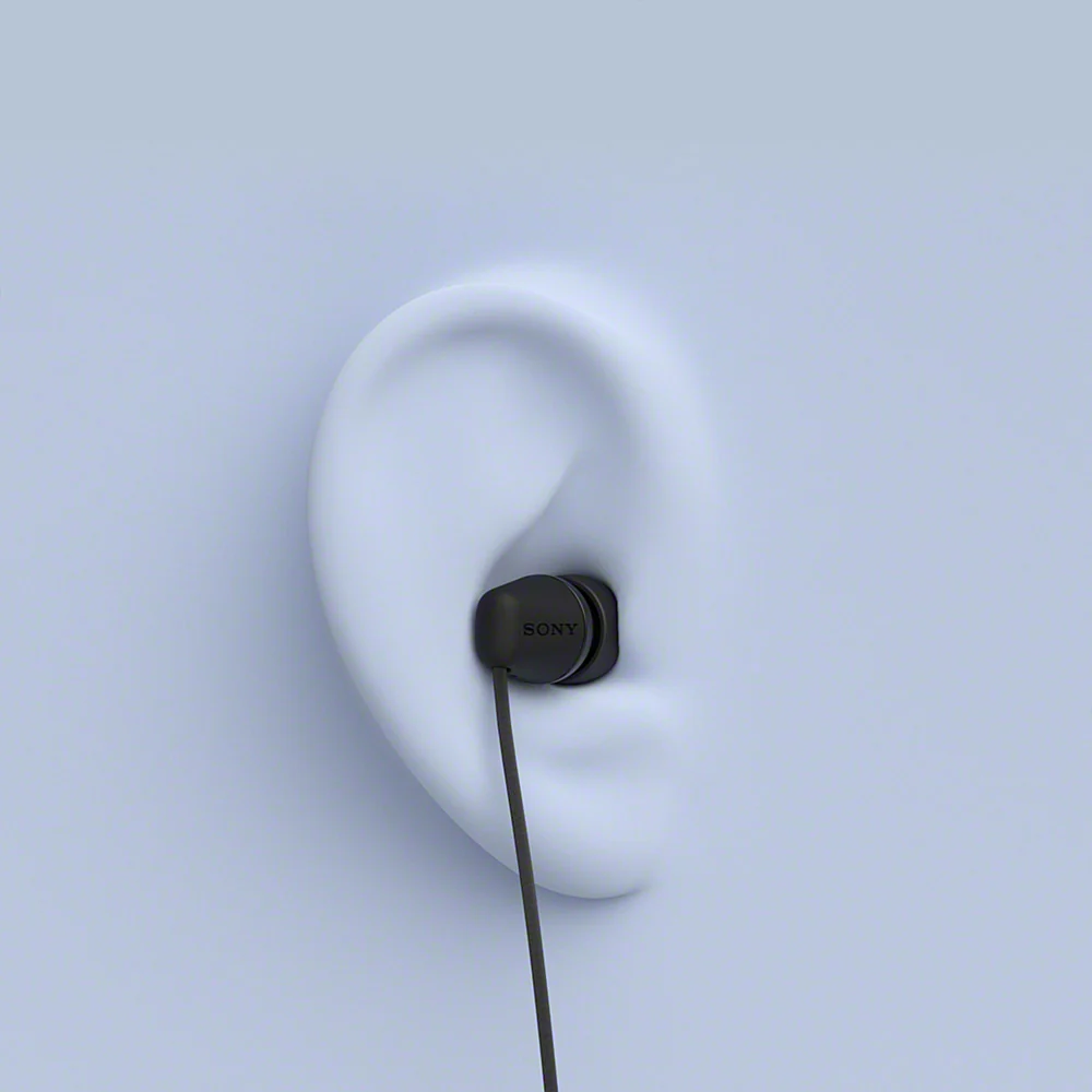 Sony IER-EX15C Wired in Ear Type C Headphones, In-Line remote for Volume & Mute Function with Mic, Tangle Free Serration Wire, Compatible with USB-C Devices, High Sound Quality - Image 4