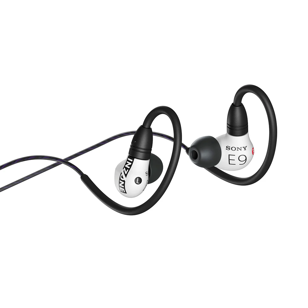 Sony INZONE E9 Wired in-Ear Monitor for Gaming, Tuned for FPS Games, Sound Isolating Earbuds, Comfortable Fit, Low Profile Design, 360 Spatial Sound, Case Included, Developed with Fnatic, White - Image 3