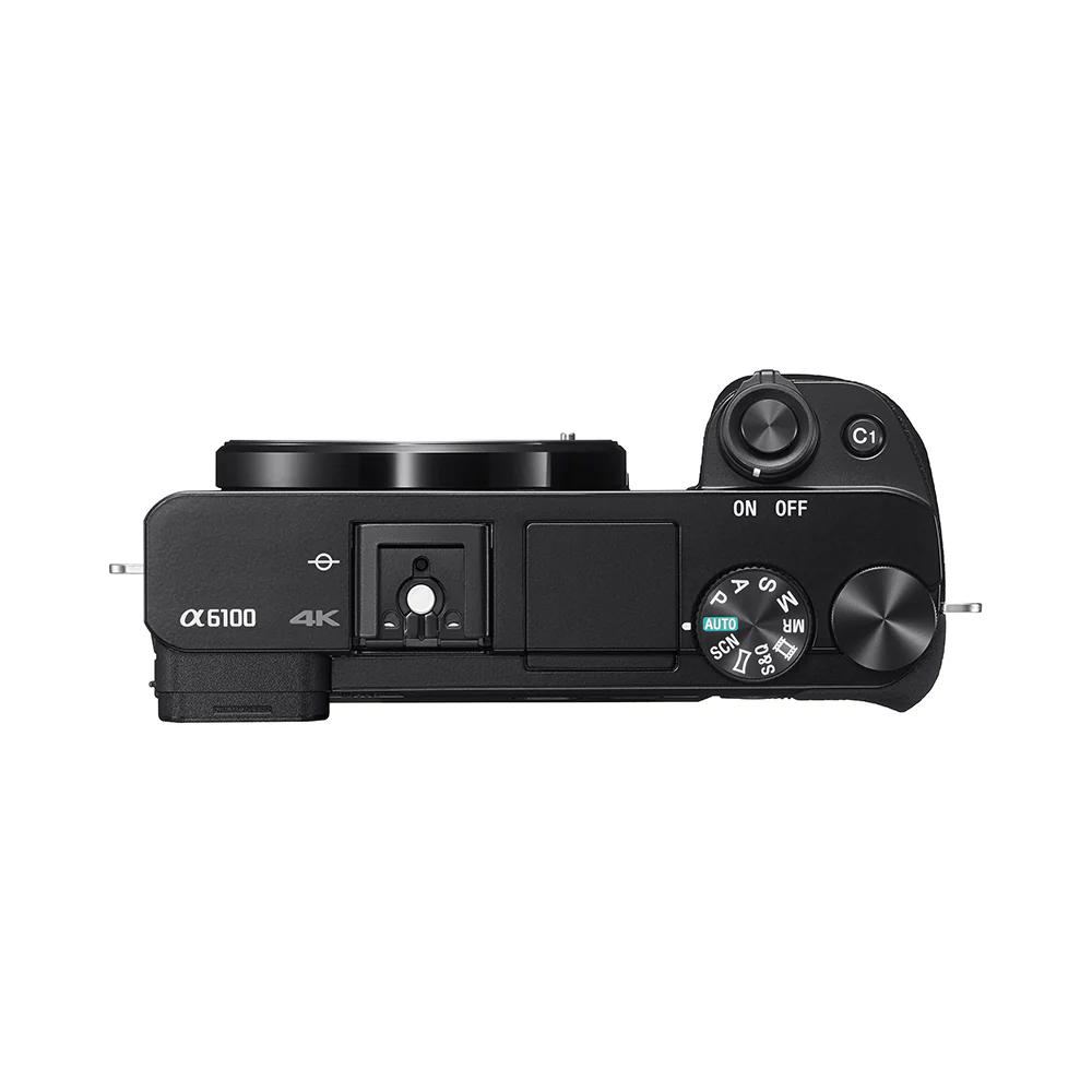 Sony Alpha ILCE 6100K 24.2 MP Mirrorless Digital SLR Camera with SELP16502  Power Zoom Lens | APS-C Sensor | Fast Auto Focus,Real-time Eye AF,Real-time Tracking | 4K Vlogging Camera - Black - Image 5