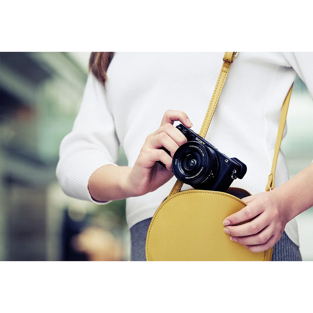 Sony Alpha 6400 E-mount camera with APS-C sensor (ILCE-6400L) | 24.2 MP Mirrorless Camera, 11 FPS, 4K/30p, with a 16-50mm Power Zoom lens. - Image 5