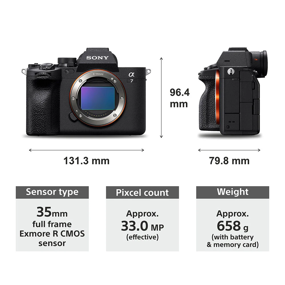 Sony Alpha ILCE-7M4M with all new lens FE 28-70mm F3.5-5.6 OSS II | Full-Frame Hybrid Camera 33MP Interchangeable-Lens Mirrorless Camera|4K 60P Video Recording - Black - Image 3