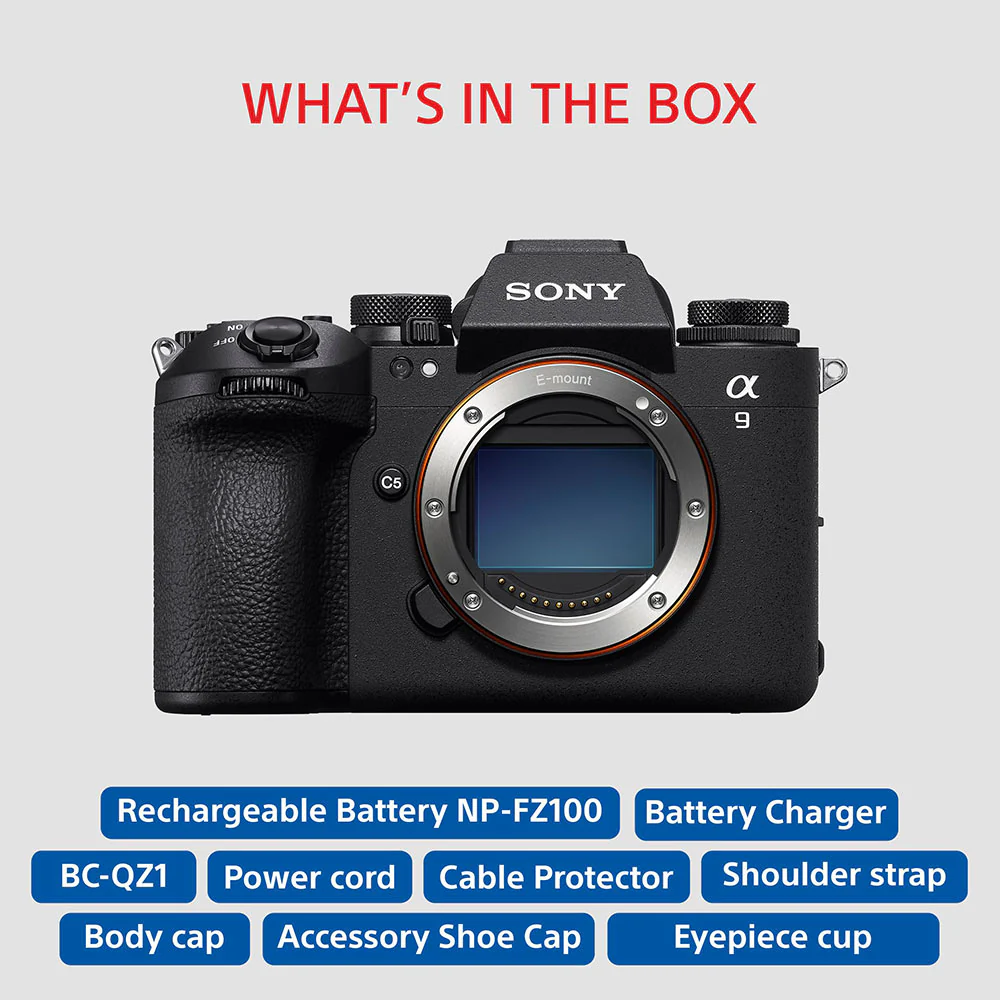 Sony Alpha 9III Full-Frame Interchangeable-Lens Mirrorless Camera (Body Only) | Global Shutter System | 24.6 MP | 120fps with AF/AE Tracking | 4K 120p without cropping - Black - Image 11