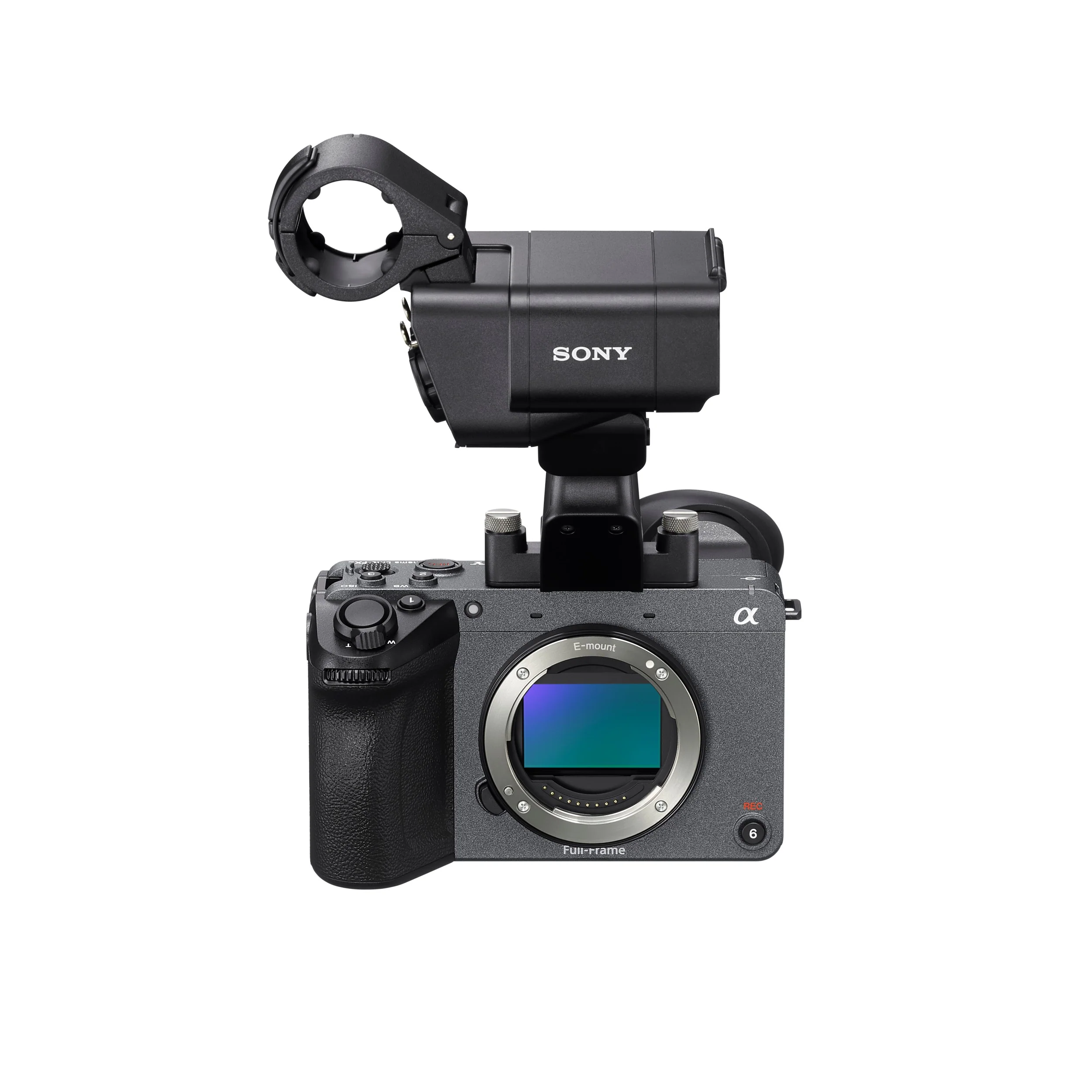 Sony Cinema Line FX2 Full-Frame Camera with XLR Handle | 4K 60P | S-Cinetone | Dual Base ISO | Compact & Lightweight | Made for Filmmakers - Grey