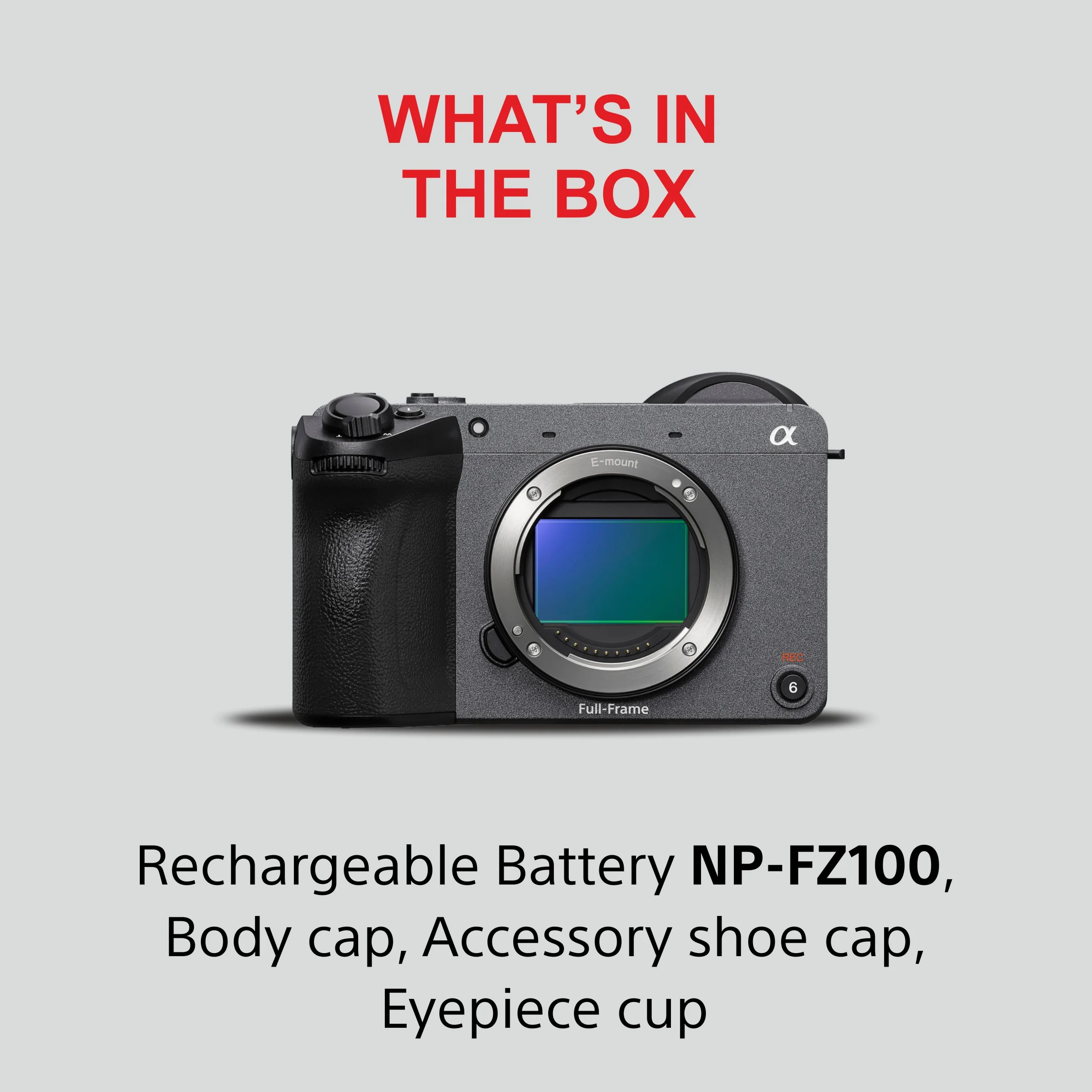 Sony Cinema Line FX2 Full-Frame Camera with XLR Handle | 4K 60P | S-Cinetone | Dual Base ISO | Compact & Lightweight | Made for Filmmakers - Grey - Image 13