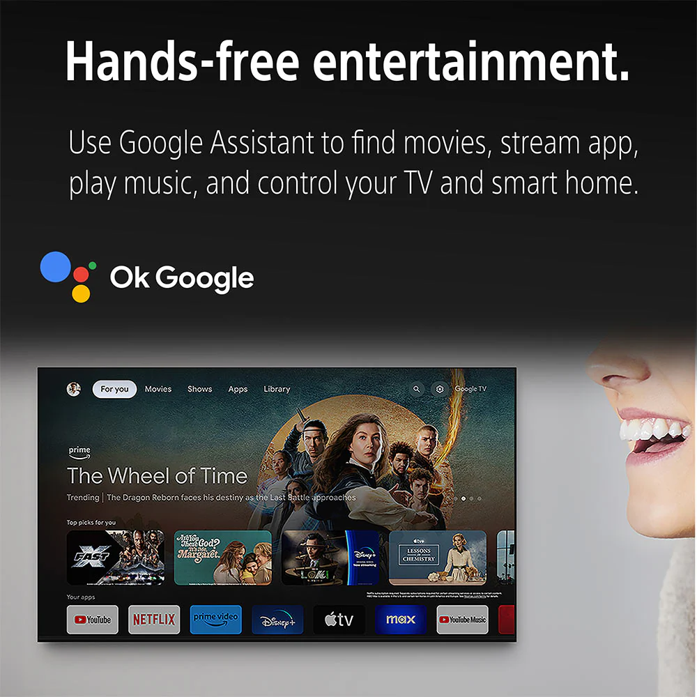 Sony 139 cm (55) BRAVIA 3 4K Ultra HD Smart LED Google TV K-55S30 (Black) - Image 16