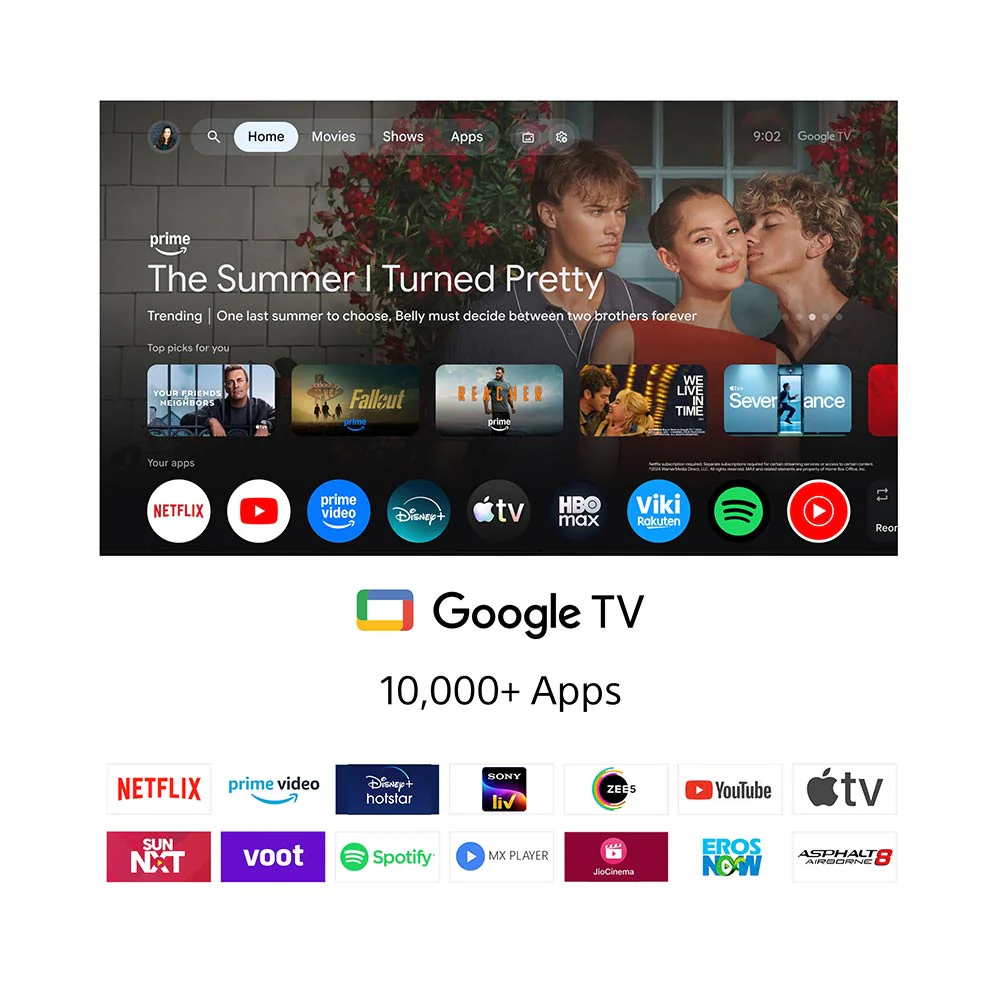 Sony BRAVIA 7II True RGB Series 139 cm (55 Inch) TV, AI XR Powered 4K Ultra HD (3840 x 2160) 120HZ Smart RGB LED Google TV, K-55XR70M2 (Black) - Image 7