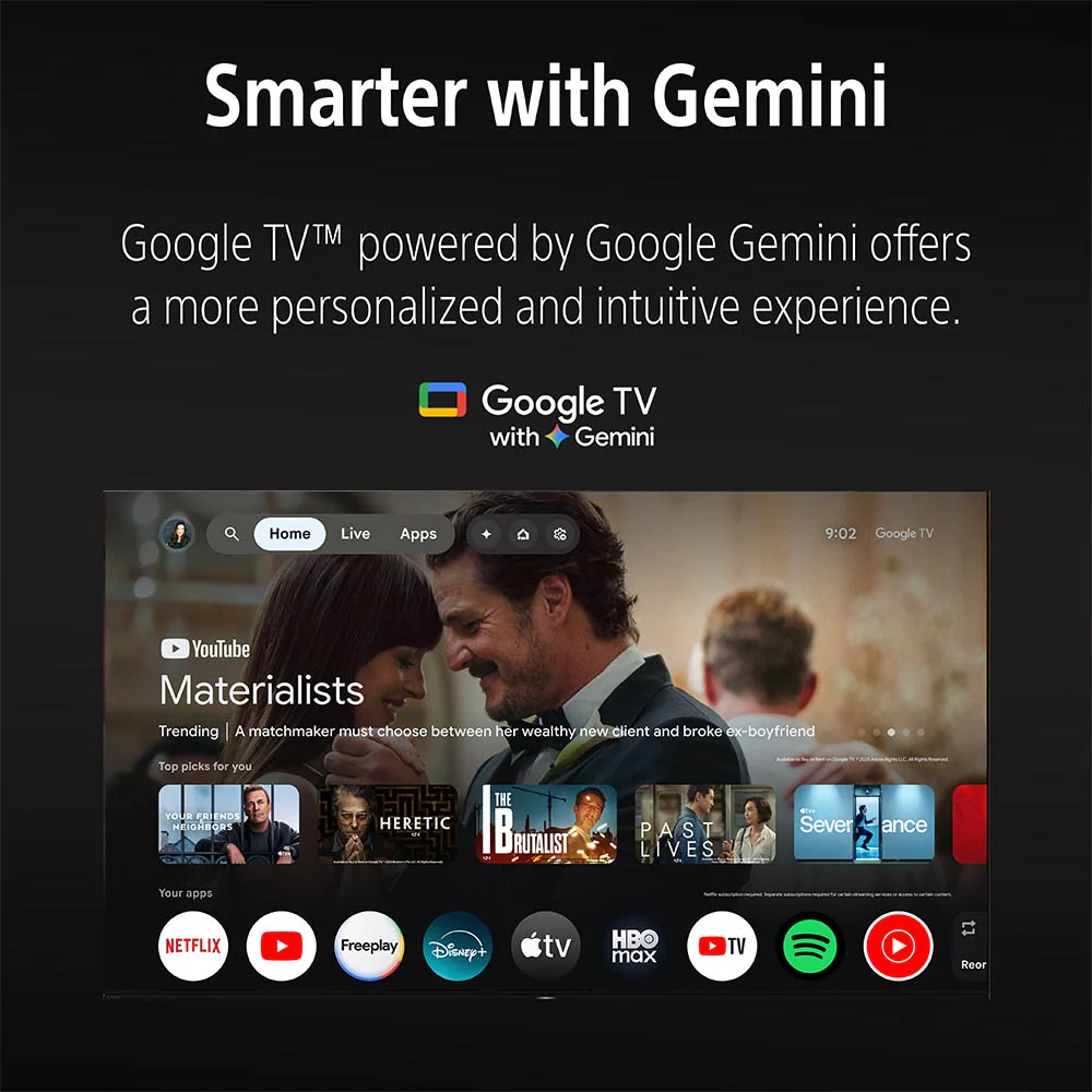 Sony BRAVIA 7II True RGB Series 165 cm (65 Inch) TV, AI XR Powered 4K Ultra HD (3840 x 2160) 120HZ Smart RGB LED Google TV, K-65XR70M2 (Black) - Image 15