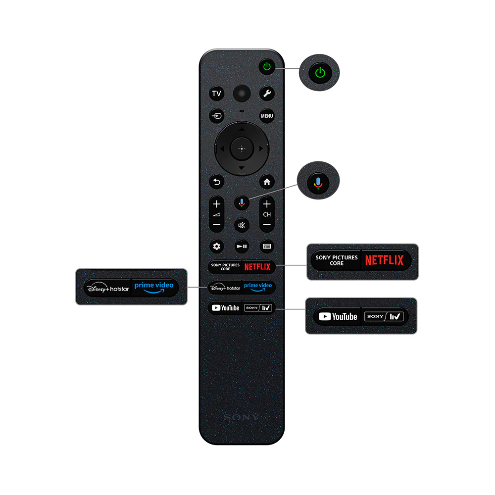 Sony 189 cm (75) BRAVIA 3 4K Ultra HD Smart LED Google TV K-75S30 (Black) - Image 7