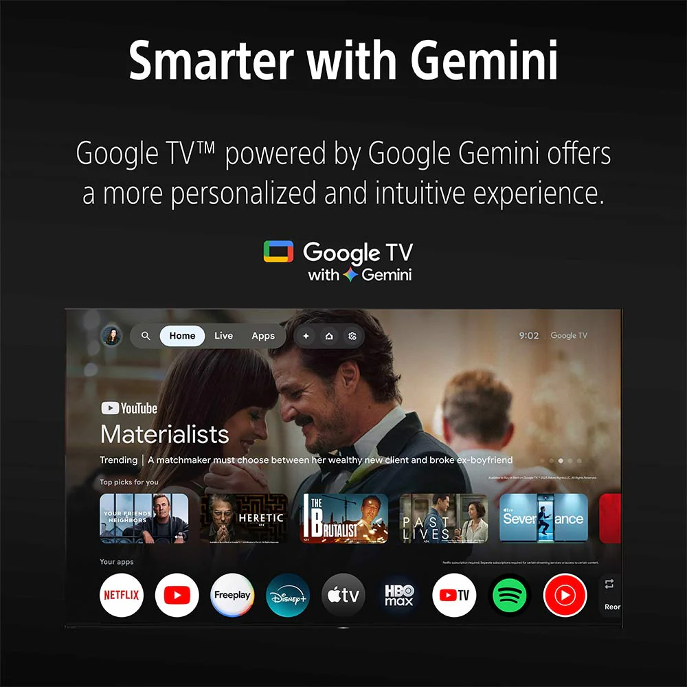Sony 189 cm (75 inches) BRAVIA 3II AI XR Powered 4K 120HZ Ultra HD Smart LED Google TV K-75XR35M2 (Black) - Image 11