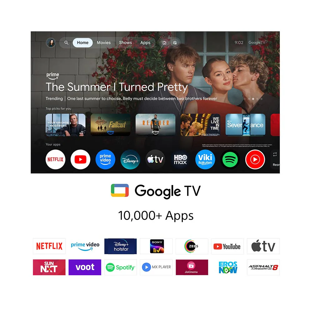 Sony 189 cm (75 inches) BRAVIA 3II AI XR Powered 4K 120HZ Ultra HD Smart LED Google TV K-75XR35M2 (Black) - Image 7