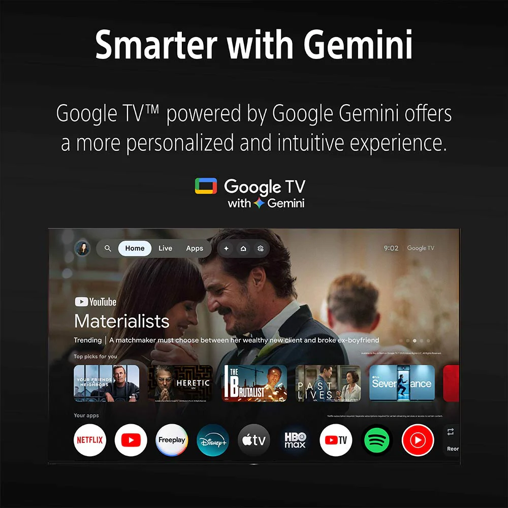 Sony 215 cm (85 inches)  BRAVIA 3II AI XR Powered 4K 120HZ Ultra HD Smart LED Google TV K-85XR35M (Black) - Image 11