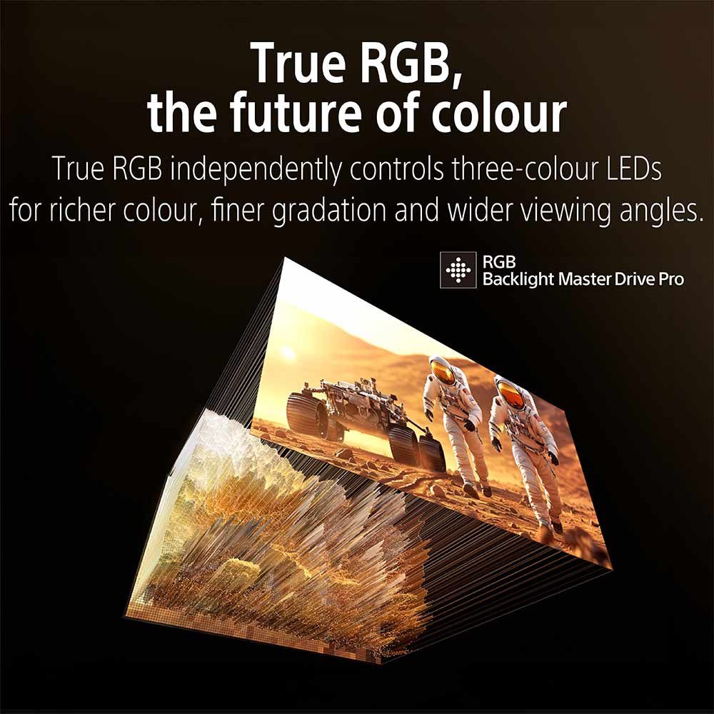 Sony BRAVIA 7II True RGB Series 215 cm (85 Inch) TV, AI XR Powered 4K Ultra HD (3840 x 2160) 120HZ Smart RGB LED Google TV, K-85XR70M2 (Black) - Image 10