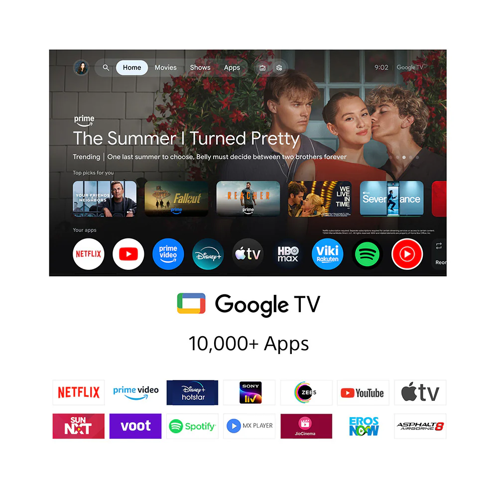 Sony BRAVIA 9II True RGB TV Series 215 cm (85 Inch) , AI XR Powered 4K Ultra HD (3840 x 2160) 120HZ Smart RGB LED Google TV, K-85XR90M2 (Black) - Image 8