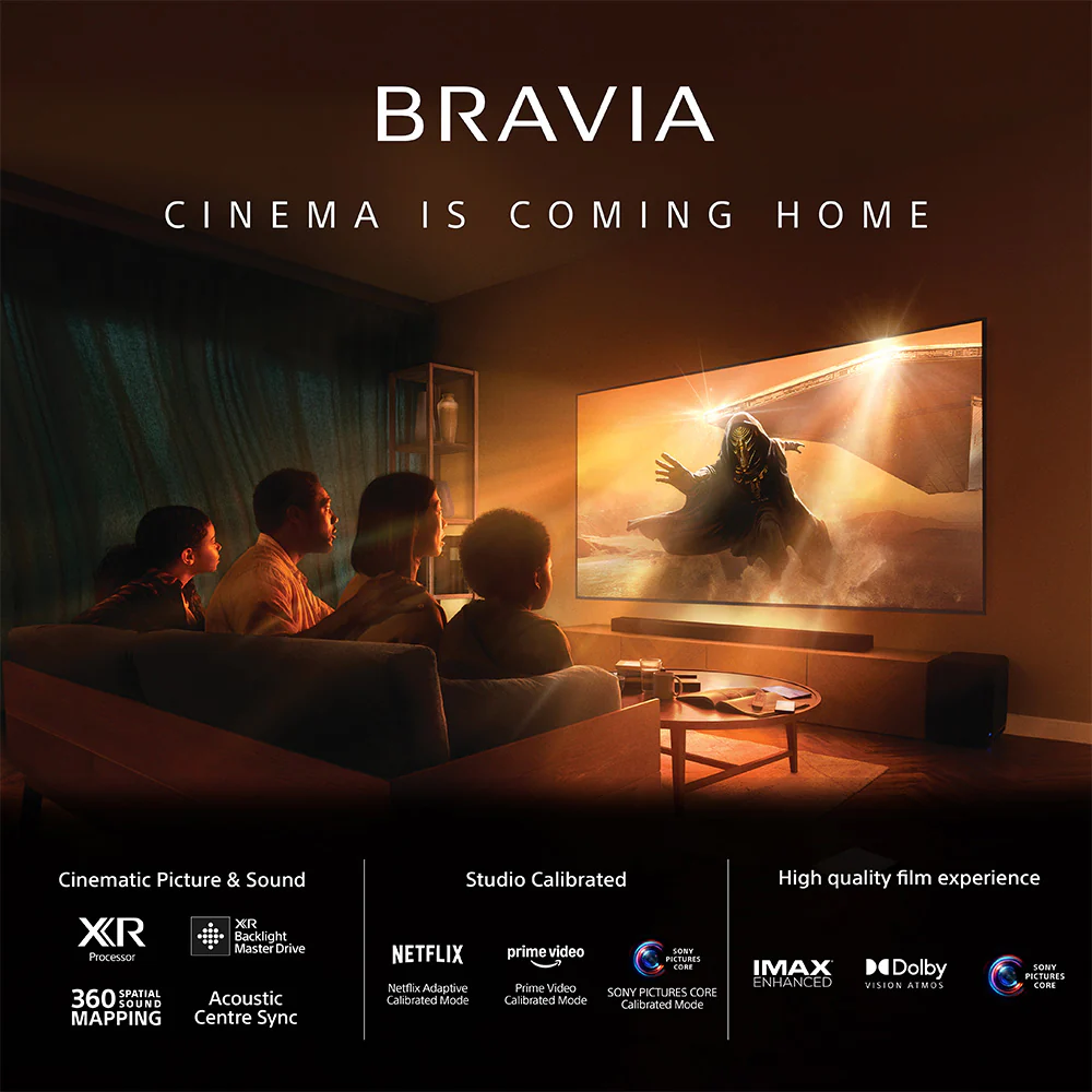 Sony 248 cm (98) BRAVIA 5 4K Ultra HD AI Technology Smart Mini LED Google TV K-98XR55A (Black) - Image 8