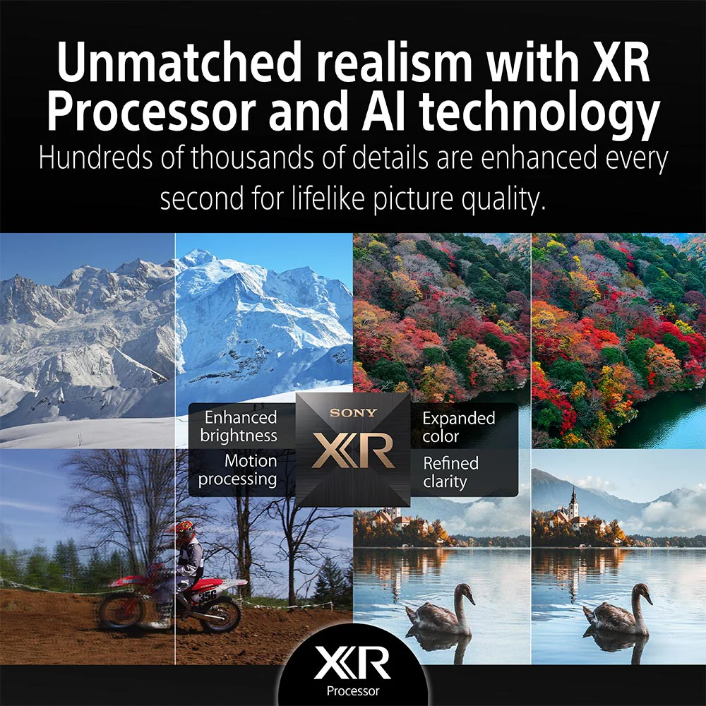 Sony 248 cm (98) BRAVIA 5 4K Ultra HD AI Technology Smart Mini LED Google TV K-98XR55A (Black) - Image 9