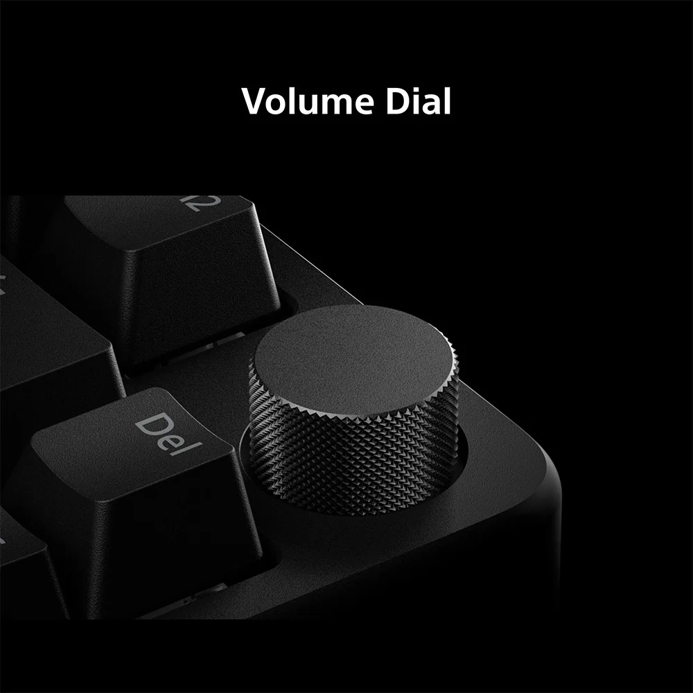 Sony INZONE KBD-H75 75% Wired Aluminum Chassis Gaming Keyboard, Hall-Effect Switch, Rapid Trigger, Adjustable Actuation Point, 8000 Hz Polling Rate, RGB Lighting, Volume Dial - Image 17