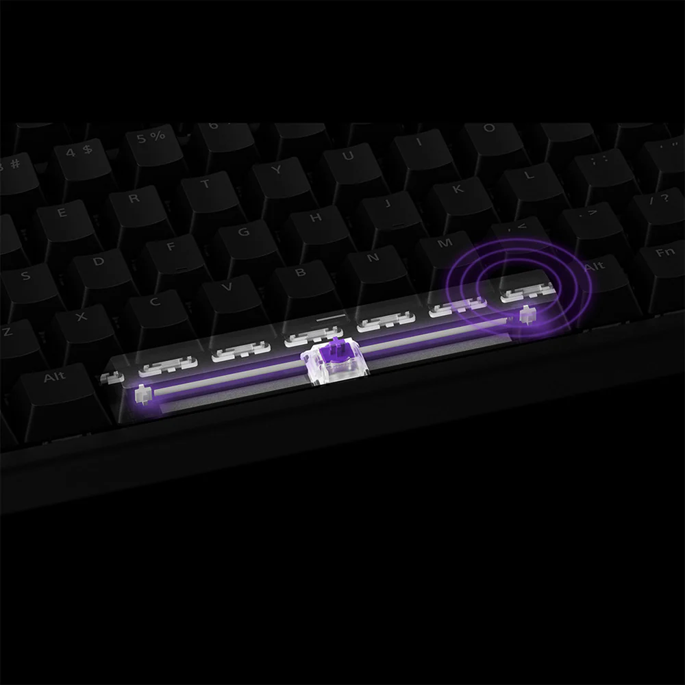 Sony INZONE KBD-H75 75% Wired Aluminum Chassis Gaming Keyboard, Hall-Effect Switch, Rapid Trigger, Adjustable Actuation Point, 8000 Hz Polling Rate, RGB Lighting, Volume Dial - Image 20