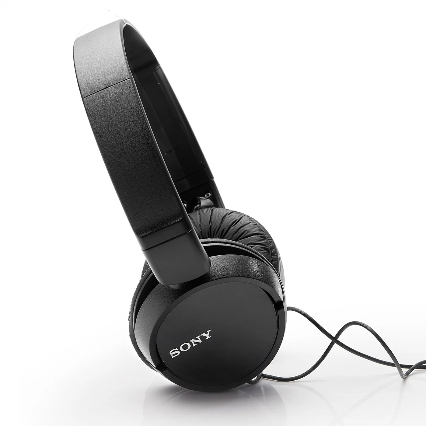 Sony MDR-ZX110 On-Ear Stereo Headphones with Tangle Free Cable (Black) - Image 4