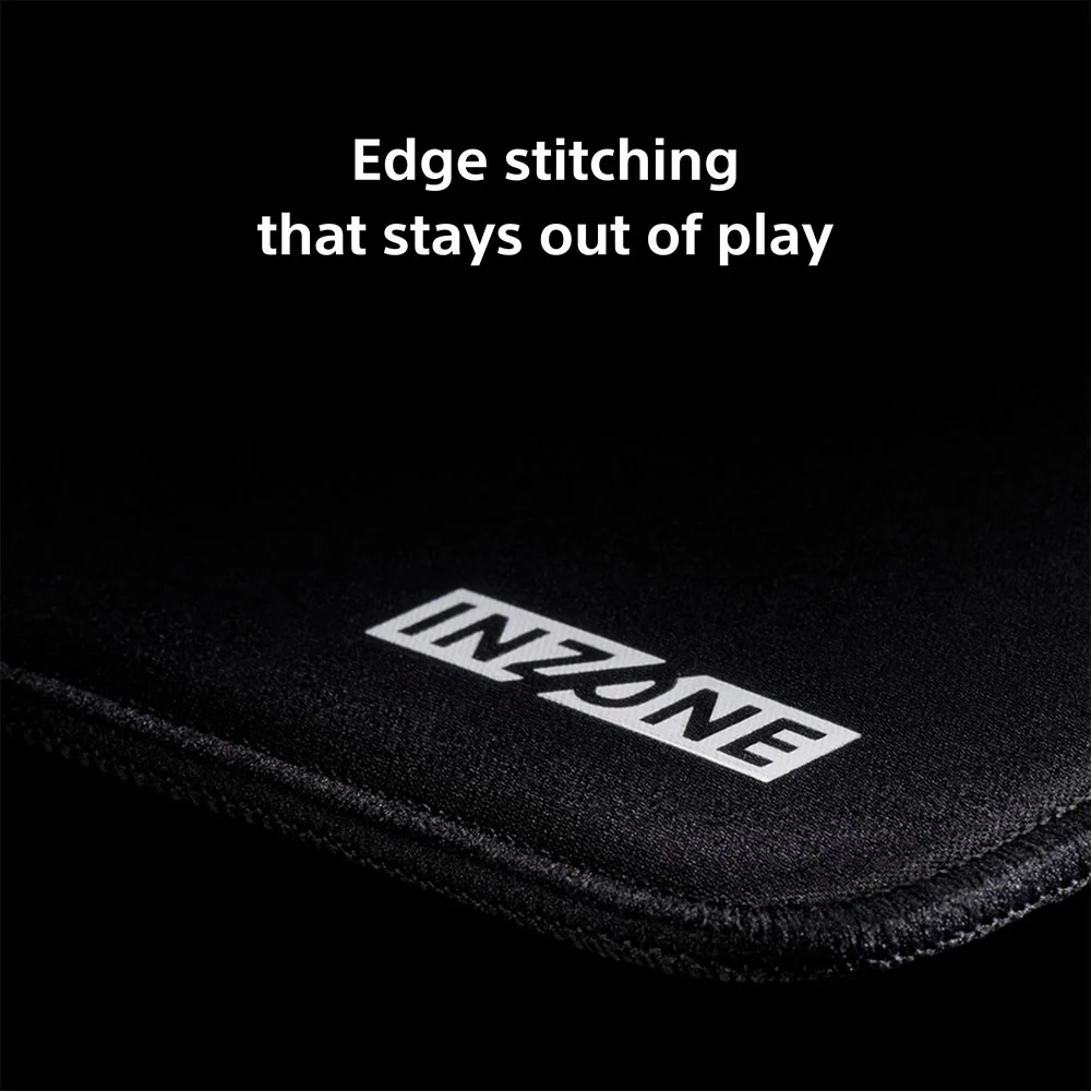 Sony INZONE Mat-F Control-Type Large Cloth Gaming Mousepad, Thick 6mm Cushion, High Friction, 480x400mm, Edge Stitched, SlimFlex Non-Slip Rubber Base, Developed with Fnatic - Image 8
