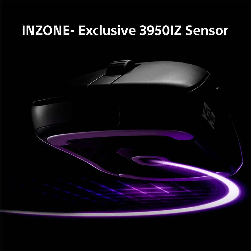 Sony INZONE Mouse-A Ultra-Lightweight 48g Wireless Gaming Mouse with Dongle, Optical Switch, 8000Hz Polling, 30K DPI Sensor, 90Hr Battery, Customizable Buttons, USB-C - Image 12