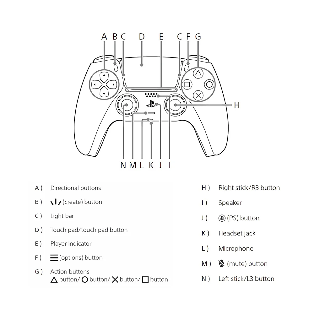 PS5 DualSense Controller FL007 - Image 11