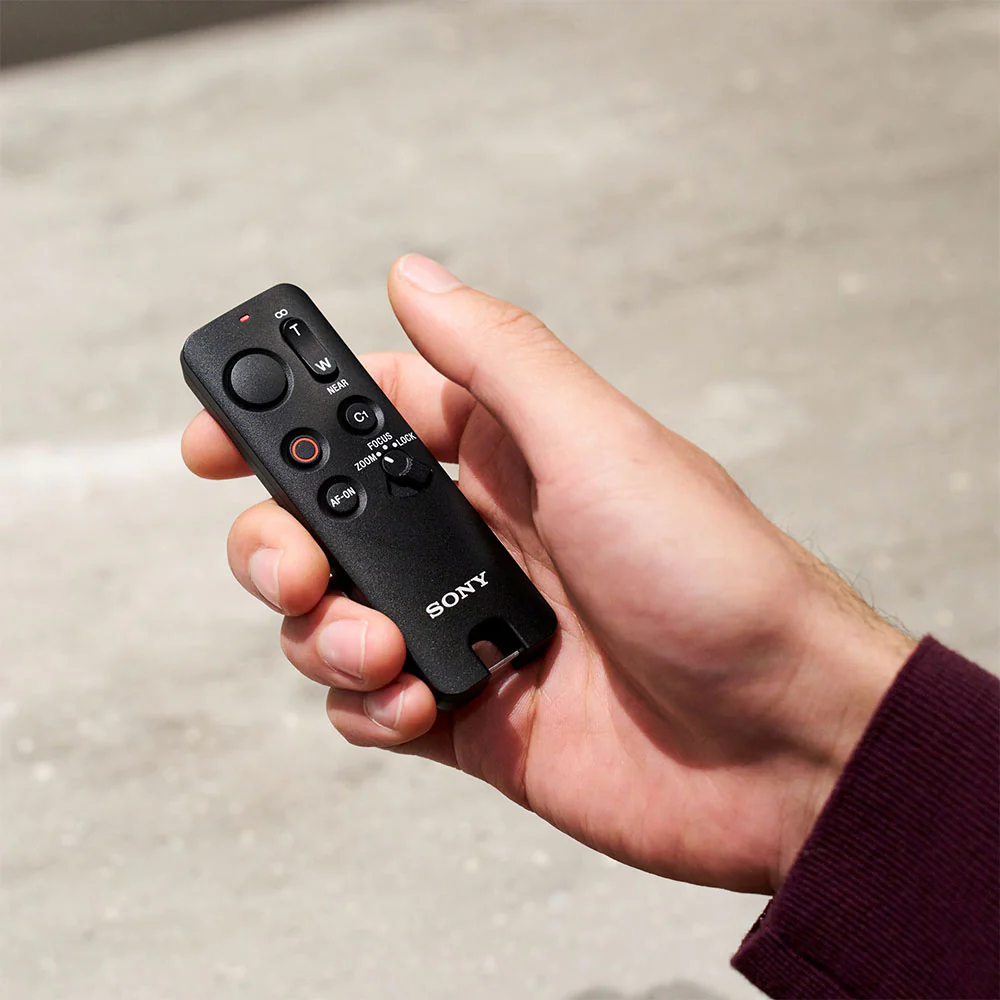 Sony RMT-VP2 Wireless Remote Commander | Small | Easy to Operate | Remote Shooting - Black - Image 6