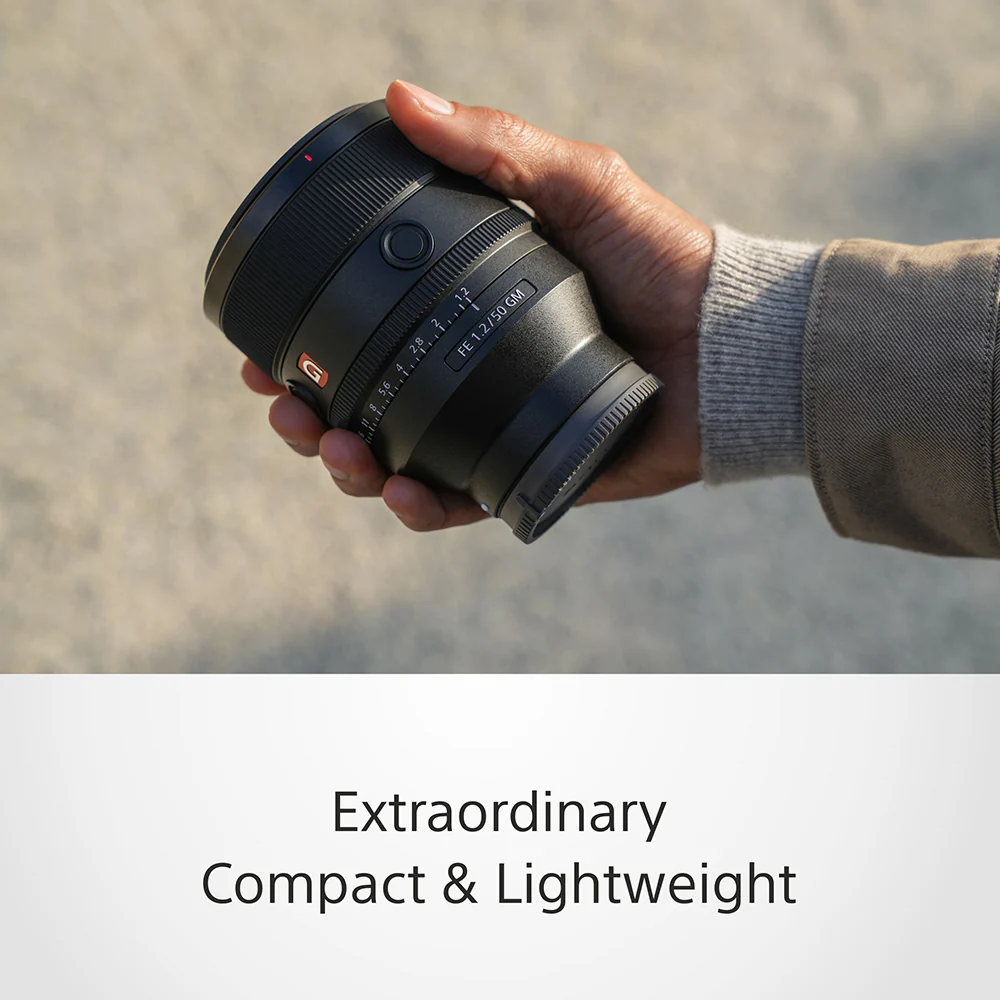 Sony FE 50mm F1.2 GM (SEL50F12GM) E-Mount Full-Frame, Standard G Master Lens - Image 8