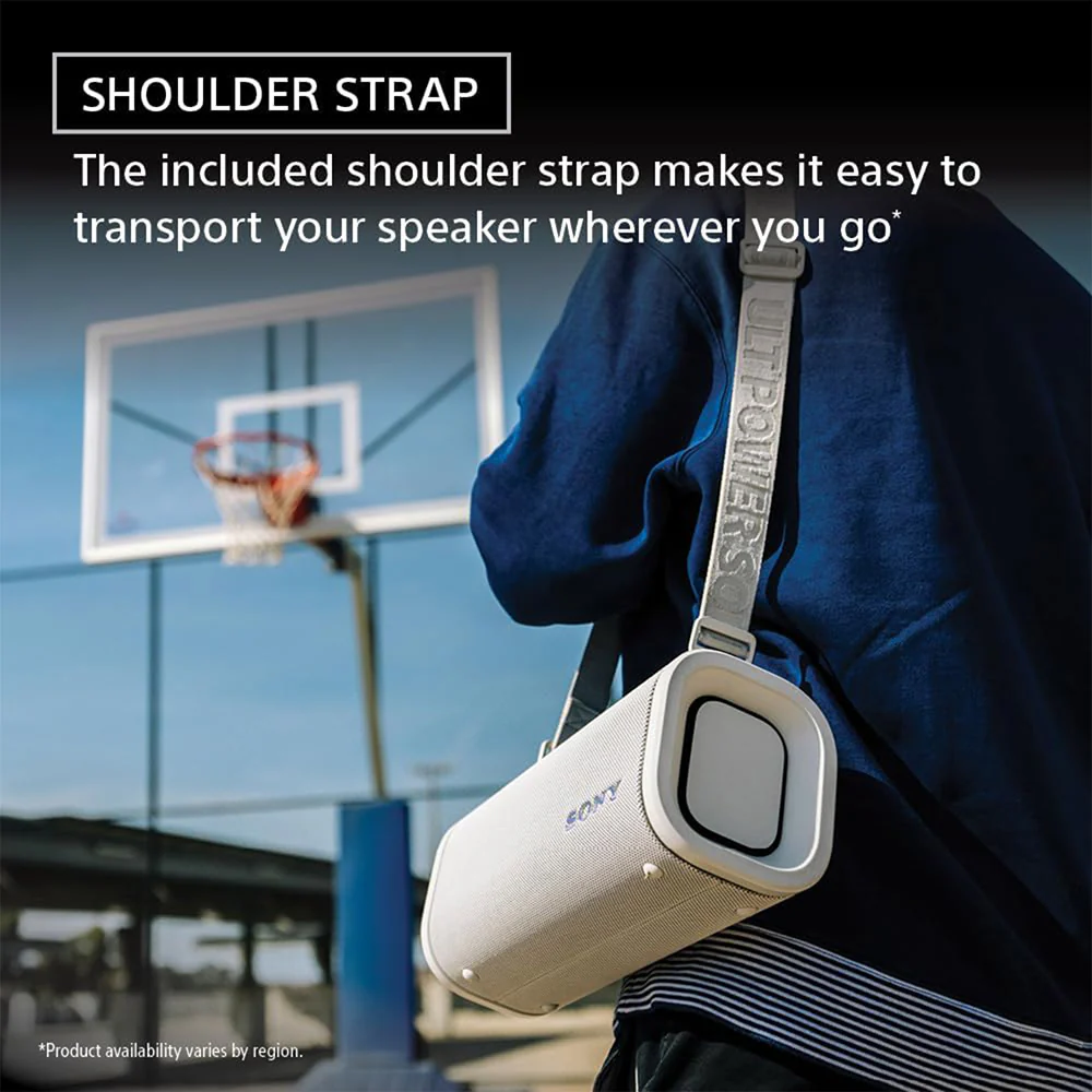 Sony New Launch ULT FIELD 5 Bluetooth Wireless Speaker with Massive Bass|360° Party Light|25hrs Playtime|IP67|Shoulder Strap|Quick Charge|Built in Powerbank|Party Connect(SRS-ULT50) - Image 19