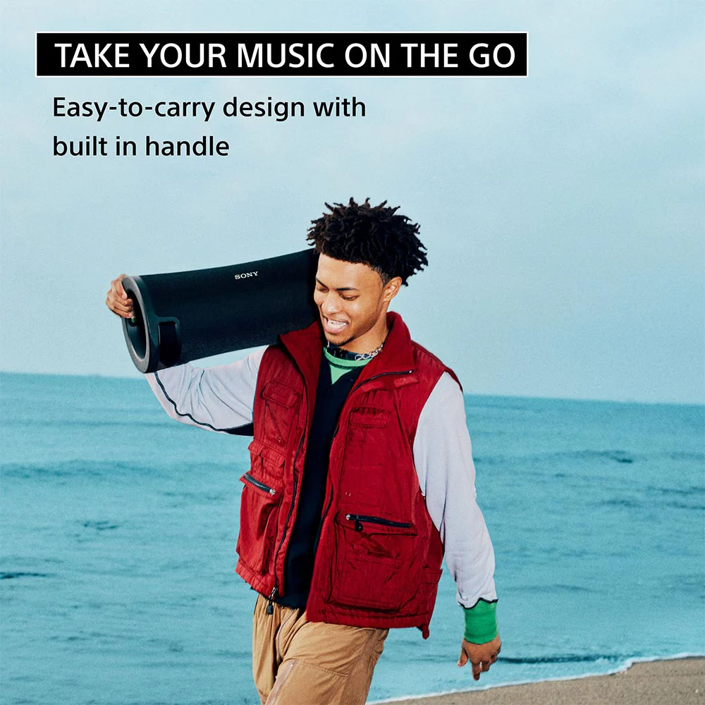 Sony ULT FIELD 7 Wireless Bluetooth Portable Speaker with 30H Battery life, ULT button(2 Modes) for Massive Bass,Comfortable Handle,Colourful Light,Powerbank,Waterproof,Dustproof,Karaoke,Party Connect - Image 4
