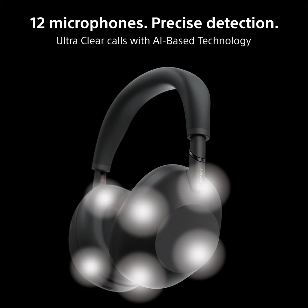 Sony WH-1000XM6 The Best Wireless Noise Canceling Headphones, HD NC Processor QN3, 12 Microphones, Adaptive NC Optimizer, Mastered by Engineers, Studio-Quality - Image 9
