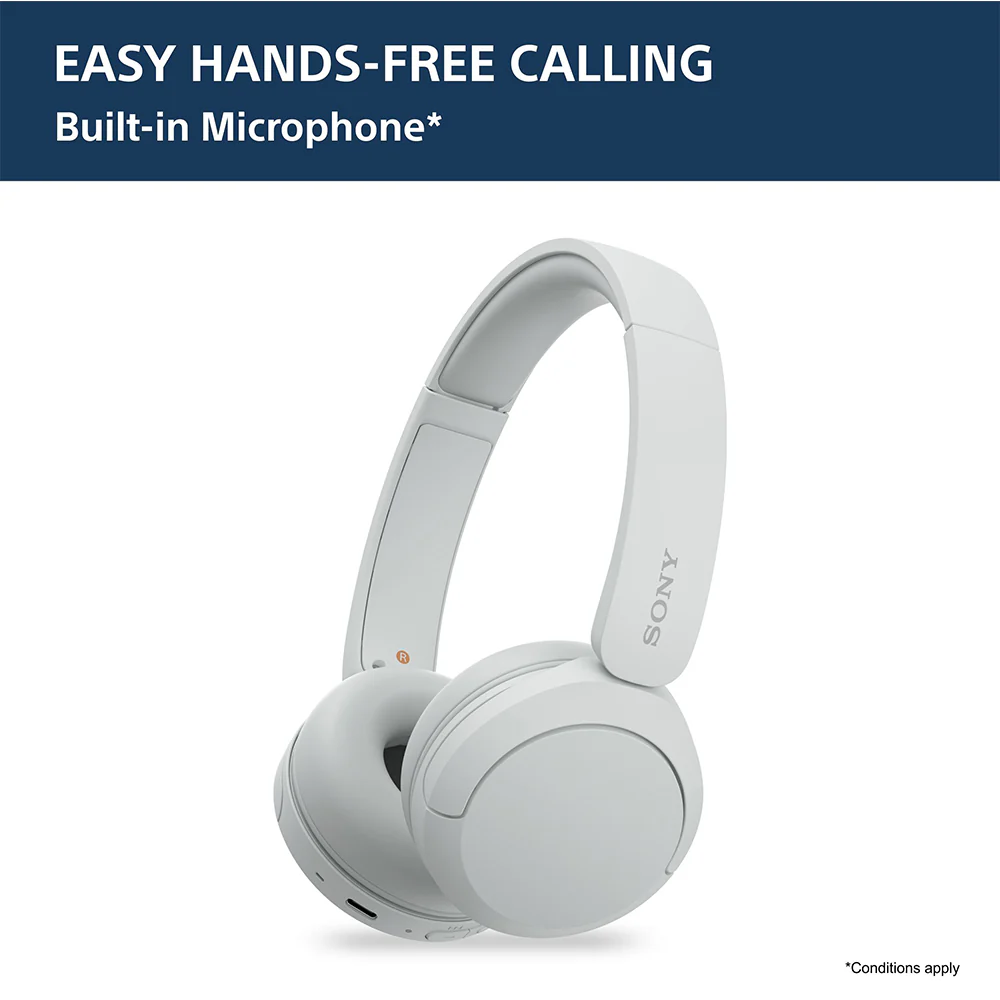 Sony WH-CH520, Wireless On-Ear Bluetooth Headphones with Mic, up to 50 Hours Playtime, DSEE Upscale, Multipoint Connectivity/Dual Pairing & Voice Assistant Support for Mobile Phones - Image 21