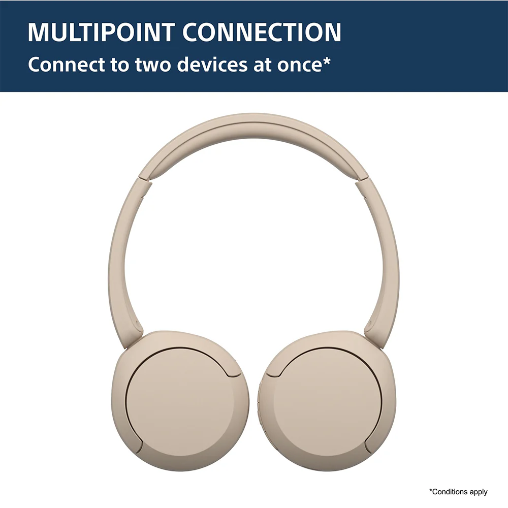 Sony WH-CH520, Wireless On-Ear Bluetooth Headphones with Mic, up to 50 Hours Playtime, DSEE Upscale, Multipoint Connectivity/Dual Pairing & Voice Assistant Support for Mobile Phones - Image 41