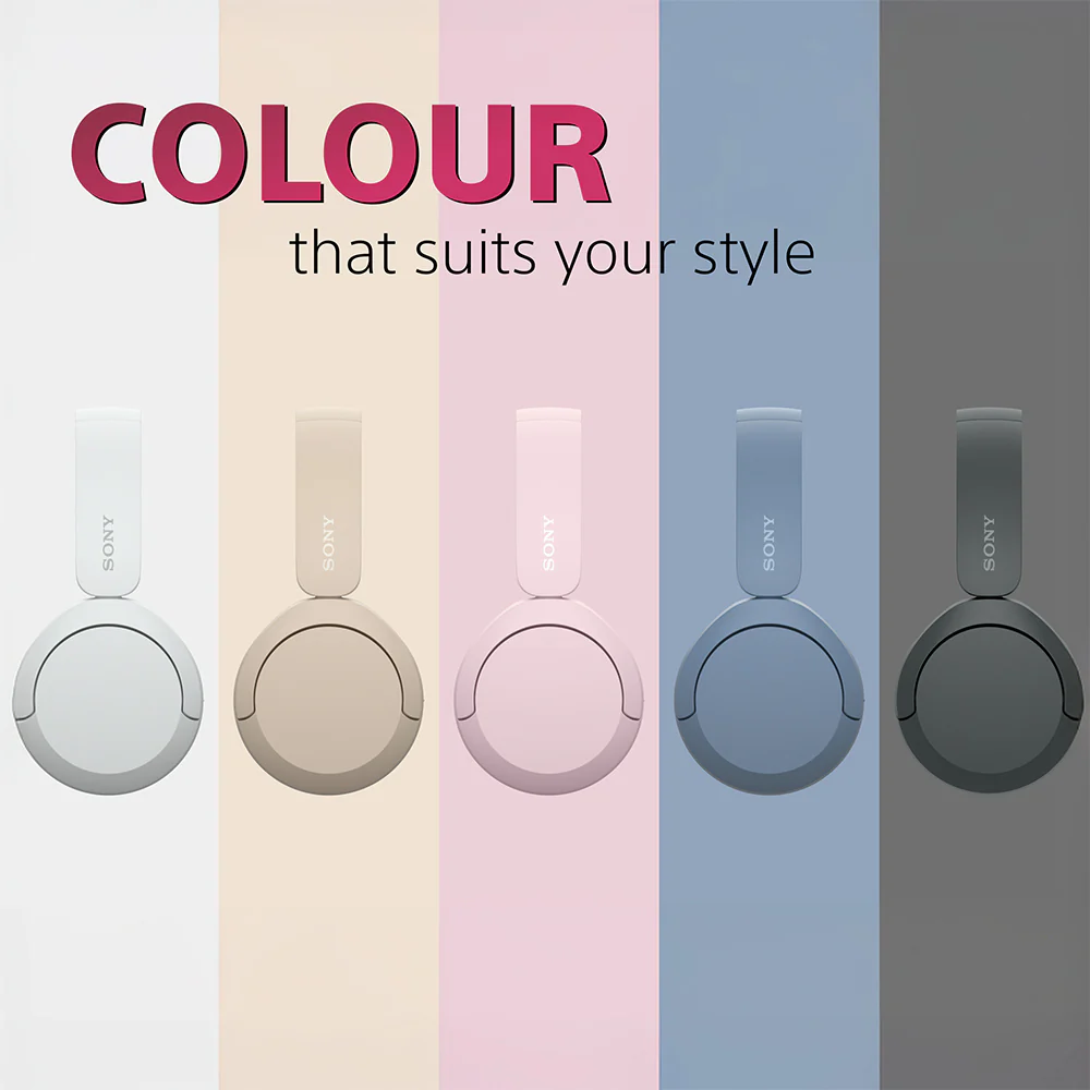 Sony WH-CH520, Wireless On-Ear Bluetooth Headphones with Mic, up to 50 Hours Playtime, DSEE Upscale, Multipoint Connectivity/Dual Pairing & Voice Assistant Support for Mobile Phones - Image 52