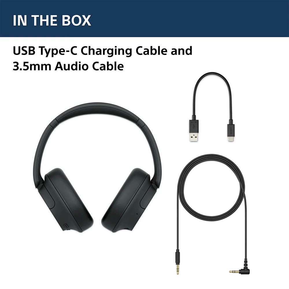 Sony WH-CH720N Noise Canceling Wireless Headphones Bluetooth Over The Ear Headset with Microphone - Image 7