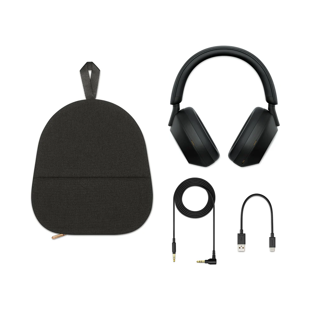 Sony WH-1000XM5 Wireless The Best Active Noise Cancelling Headphones, 8 Mics for Clear Calling, Battery- 40Hrs(w/o NC), 30Hrs(with NC), 3Min Quick Charge=3Hrs Playback, Multi Point Connectivity Black - Image 10