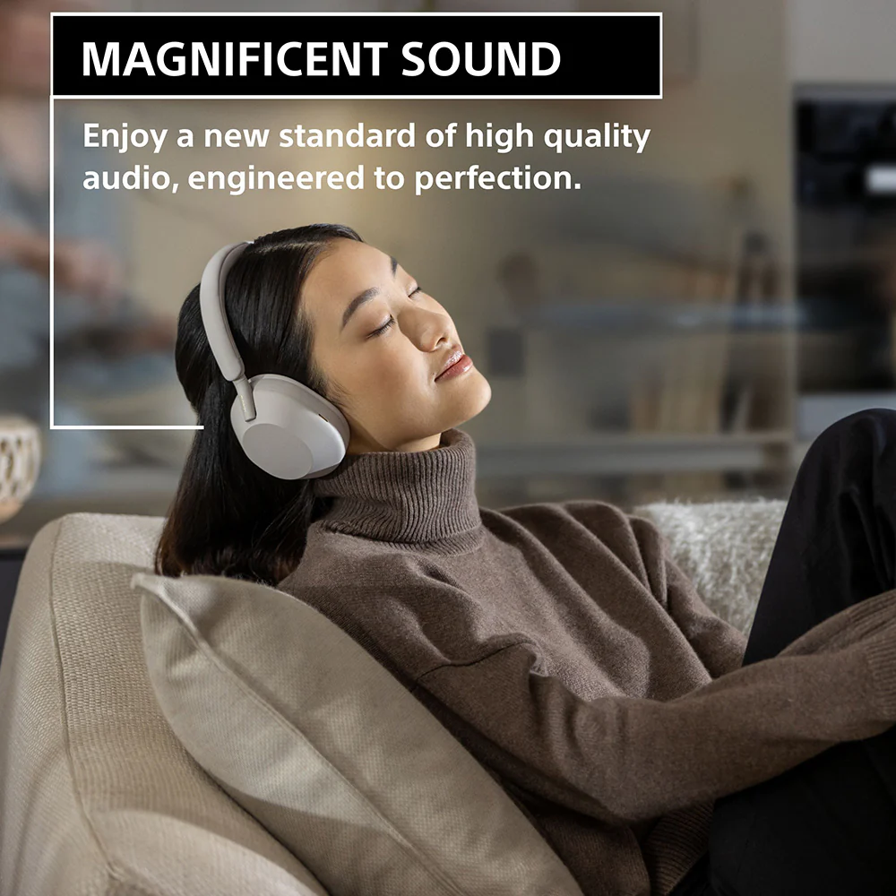 Sony WH-1000XM5 Wireless The Best Active Noise Cancelling Headphones, 8 Mics for Clear Calling, Battery- 40Hrs(w/o NC), 30Hrs(with NC), 3Min Quick Charge=3Hrs Playback, Multi Point Connectivity Black - Image 25