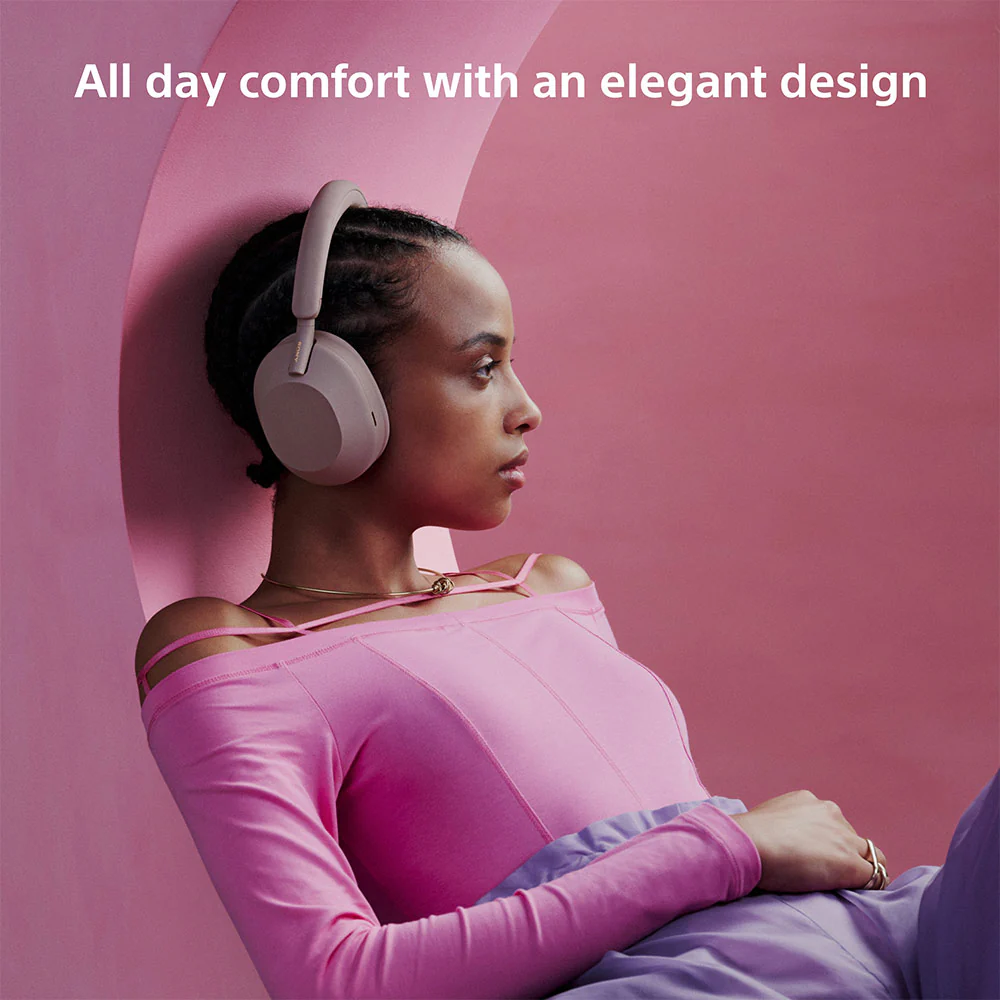 Sony WH-1000XM5 Wireless The Best Active Noise Cancelling Headphones, 8 Mics for Clear Calling, Battery- 40Hrs(w/o NC), 30Hrs(with NC), 3Min Quick Charge=3Hrs Playback, Multi Point Connectivity Black - Image 7