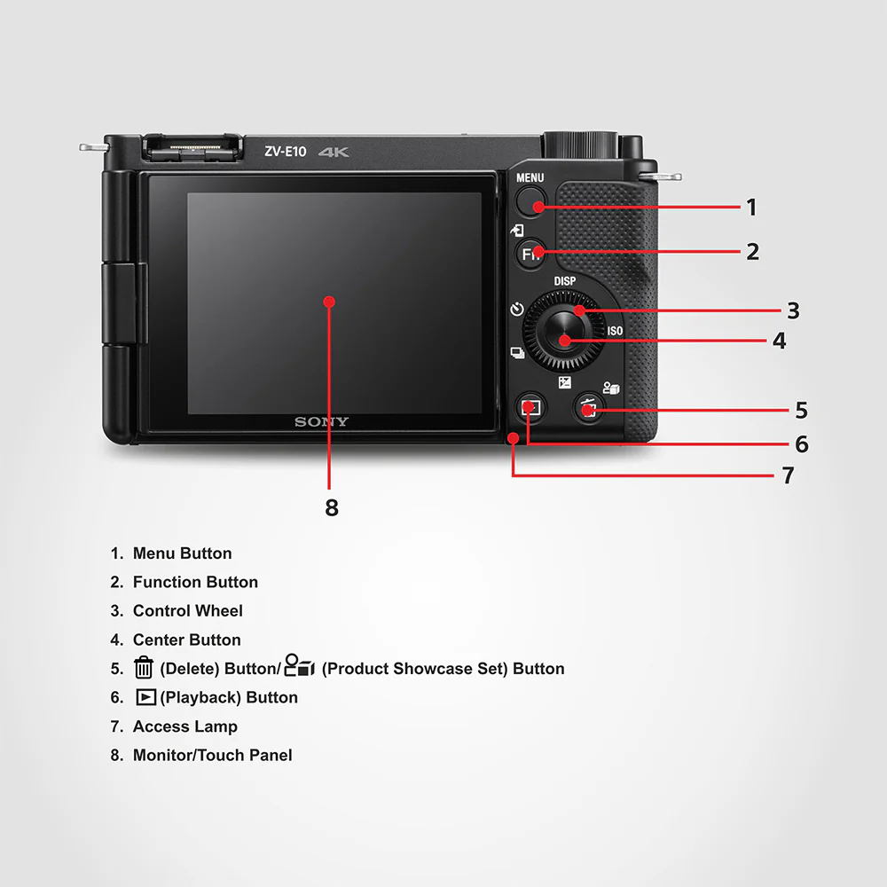 Sony ZV-E10 E-Mount APS-C Camera | 24.2 MP Vlog  Mirrorless Camera, 11 FPS, 4K/24p - Image 8